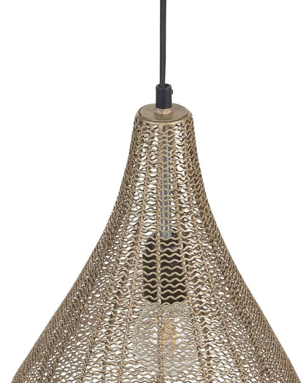 Pendel Lampe Messing ø 28 cm Moderne Spisebordslampe til Køkken Hængelampe til over Spisebord