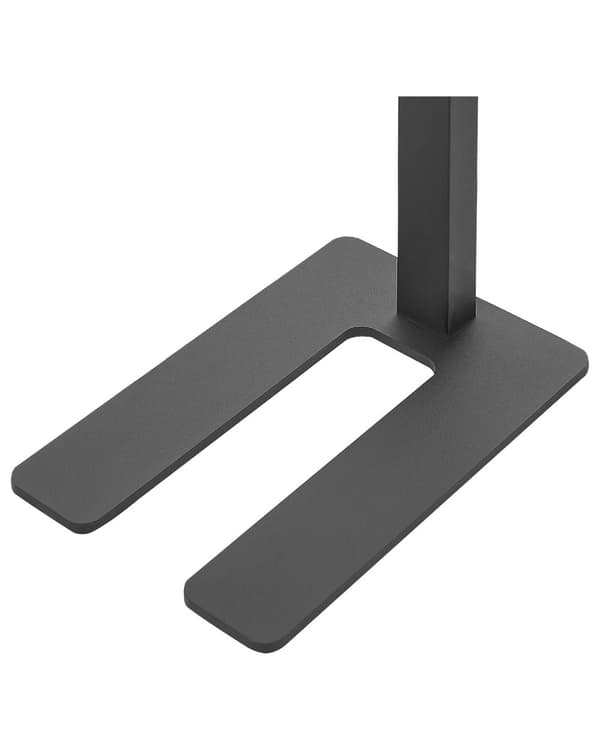 Gulvlampe Sort Metal Aluminium 196 cm LED Standerlampe til Kontor med Lysdæmper Læselampe Gulv til Arbejdspladsen Dagslyssensor Design