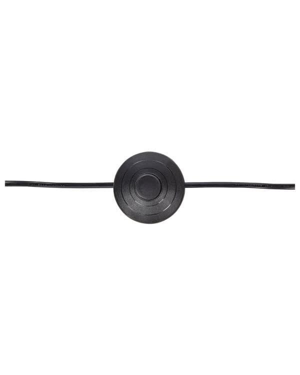 Gulvlampe Sort Bambus 145 cm Boho Standerlampe i Træ Design Tripod Lampe til Gulv Trebenet Belysning til Stuen