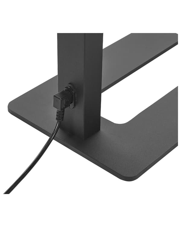 Gulvlampe Svart Metall LED 196 cm Berøringsbryter Bevegelsessensor Moderne design Belysning Hjemmekontor