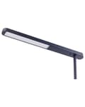 Pikkukuva 6 / 10: LED-lattiavalaisin musta alumiini 186 cm korkea moderni industriaalinen tyyli