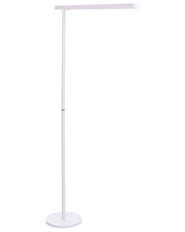 LED-lattiavalaisin valkoinen alumiini 186 cm korkea moderni industriaalinen tyyli