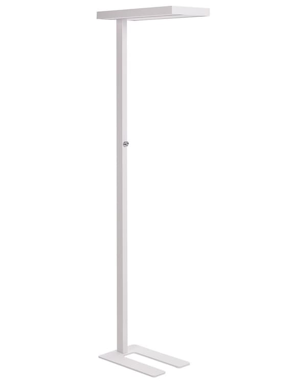 LED-lattiavalaisin valkoinen alumiini 197 cm korkea himmennin moderni industriaalinen tyyli