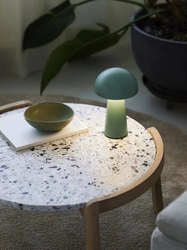 Nielsen Light Move Me Uppladdningsbar bordslampa - dammgrön