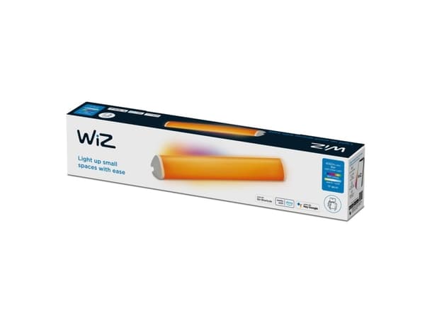 WiZ - Ljuslist - LED - 5.5 W - RGB-lampa - 2000-6500 K - rektangel - vit