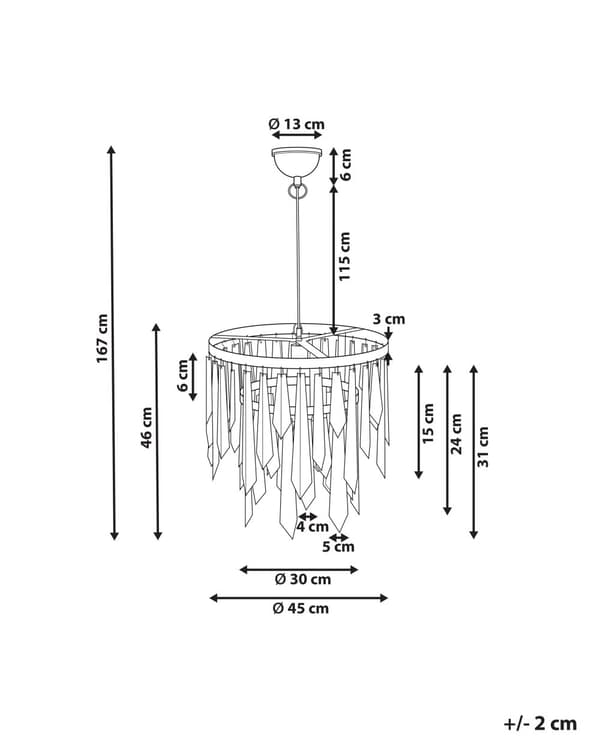 Pendellampe Messing Metall Retro design Belysning Lysekrone Taklampe