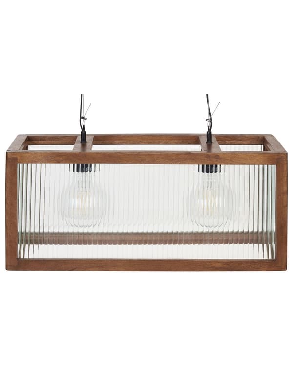 Pendellampe Mangotre Glass Industriell stil Håndlaget Taklampe Belysning Stue Spisestue