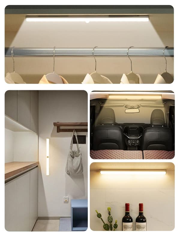 LED-lampe med Bevegelsessensor - 30 cm