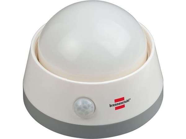 Brennenstuhl NLB 02 BS - Nattlampa - LED - 1 W - mjukt vitt ljus - vit