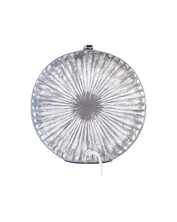 Pöytävalaisin harmaa 30 x 38 x 30 cm keraaminen pellava puuvilla kartio 2 kpl perinteinen max 40W