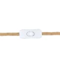 Miniatyrbilde 9 av 10: Bordlampe Hvit Keramikk Papirskjerm Belysning Dekorativ Nattbordslampe