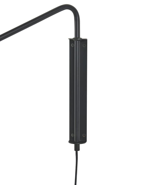 Vägglampa Naturlig rotting 33 cm Konformad Skärm Nattduksbord Ljus Sovrum Vardagsrum Boho Rustik