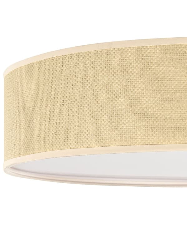 Loftslampe Naturpapir ø 60 cm Indbygningslampe Belysning Flet Boho Moderne Stue Soveværelse