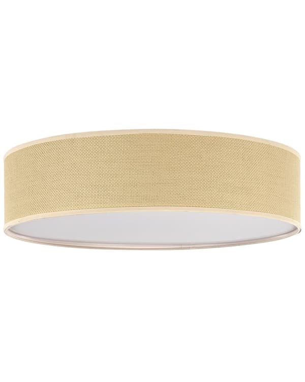 Loftslampe Naturpapir ø 60 cm Indbygningslampe Belysning Flet Boho Moderne Stue Soveværelse