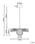 Miniatyrbillede 3 af 7: Pendellampe Træ Bambus Træ Boho Design Pendellampe Belysning Moderne Stue Spisestue