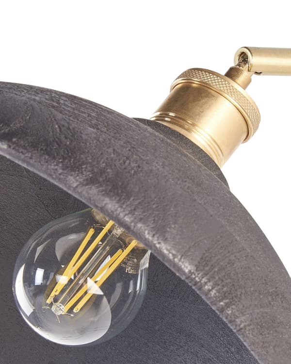 Vegglampe Svart messing Mangotre Kjegle Soverom Stue Rustikk Moderne Design Hengende lys