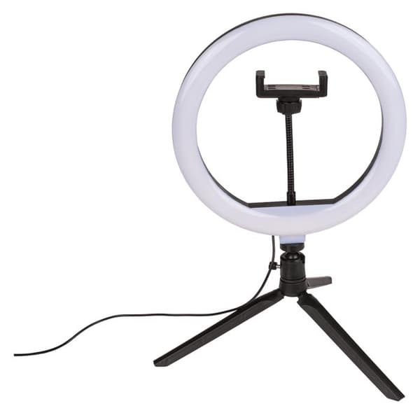 Selfie-lampa med Stativ för Mobil - LED