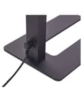 Miniatyrbilde 8 av 11: Gulvlampe LED Svart Metall h 197 cm Dimmerbryter Moderne Kontor Belysning Stålampe