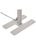 Miniatyrbilde 8 av 11: Gulvlampe LED Sølv Metall h 169 cm Dobbel skjerm 2 lyskilder Bevegelsessensor Berøringsdimmer Moderne Kontor Belysning Stålampe