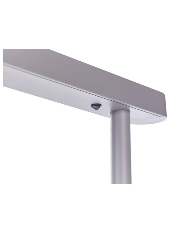 Gulvlampe LED Svart Metall h 186 cm Moderne Industriell Kontor Belysning Stålampe