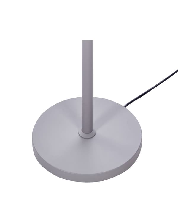 Gulvlampe LED Svart Metall h 186 cm Moderne Industriell Kontor Belysning Stålampe