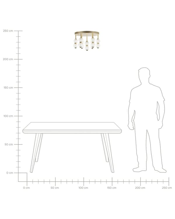 Pendel guld metal jern glasskærm integreret LED-lys rund form moderne glamour belysning stue spisestue soveværelse