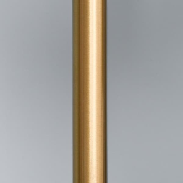 Rootz Golvlampa - Stål/Linne - Klassisk - Guld/Vit - 47 x 37 x 153 cm