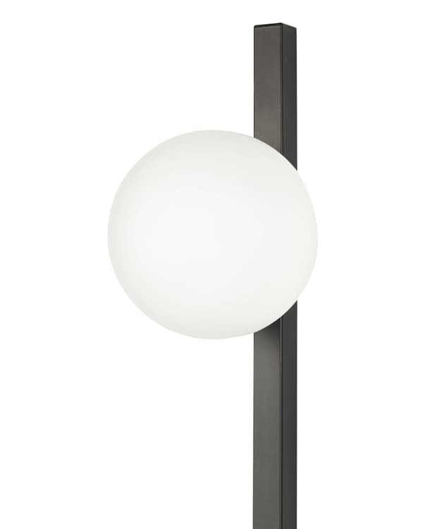 Vägglampa Svart Vit Glas Järn 55 cm Glaskupa Ljus Belysning med Växtkruka Plantering Sovrum Vardagsrum Modernt