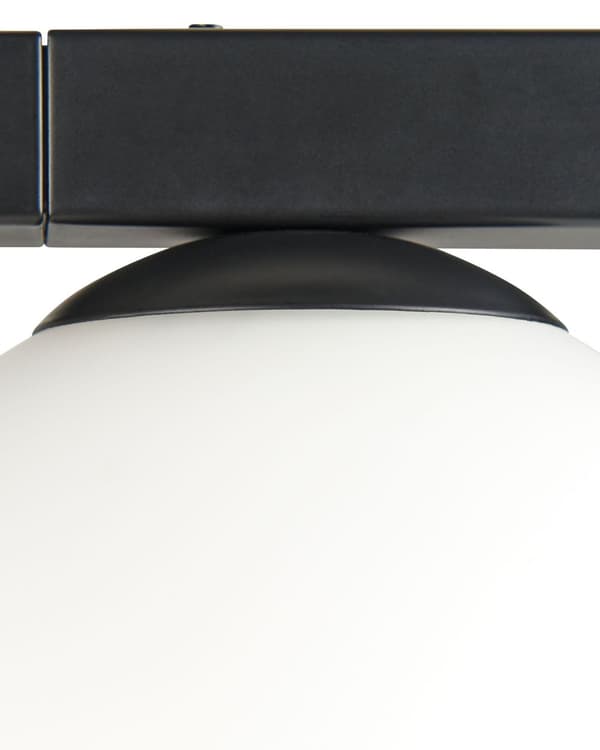 Vägglampa Svart Vit Glas Järn 55 cm Glaskupa Ljus Belysning med Växtkruka Plantering Sovrum Vardagsrum Modernt