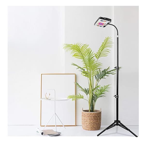 INF Växtbelysning med timer och dimmer 1.6 m Svart