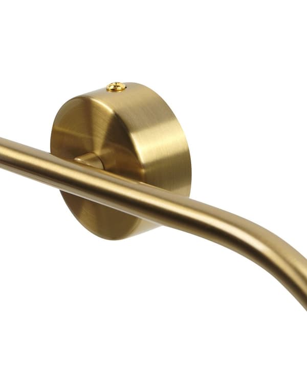 Vägglampa Guld järn och glas 70 cm 4 lampor Modern design Glasklot Skärmar Ljus Belysning Modern