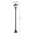 Pikkukuva 2 / 11: Rootz Garden Lyhty - - Muovi - 5,91 cm x 5,91 cm x 47,24 cm