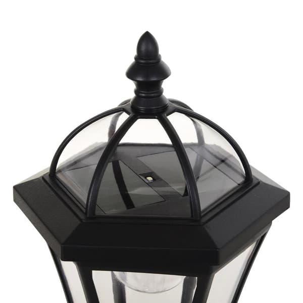 Rootz Havelanterner - Solenergi - Havelamper - Sæt med 2 - LED - 6-8 timer - Rustfrit stål - Sort