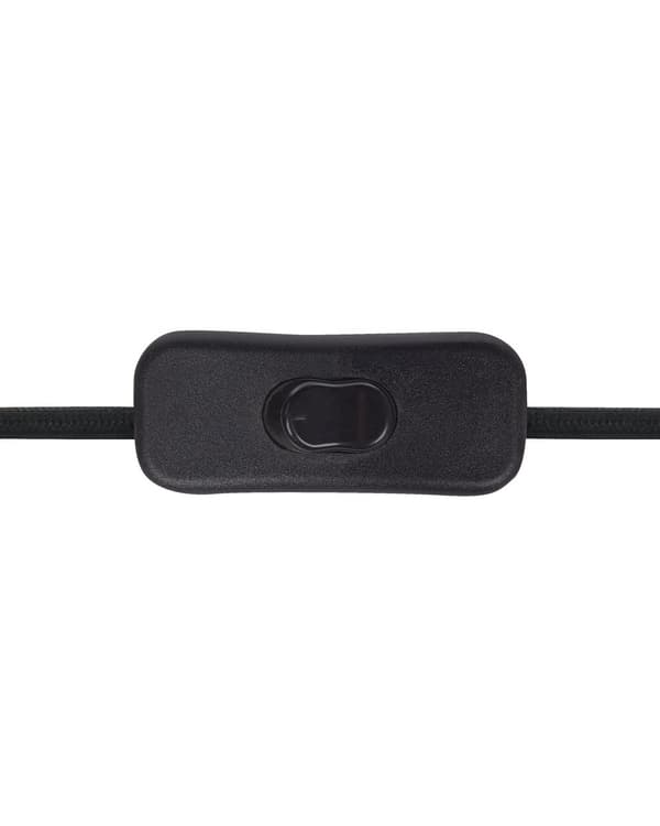 Bordlampe Svart Hvit Keramikk 45 cm Naturlig Papir Kegle Skjerm Sengestue Stue Soverom Belysning