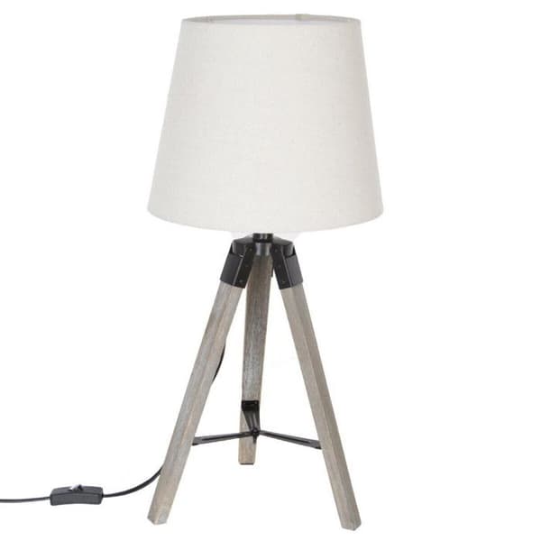 "Runo" stativlampa Höjd 58 cm Atmosphera - Trä &amp; Elfenben