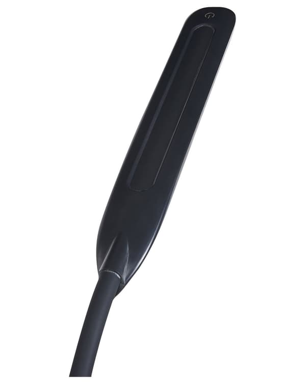 Gulvlampe Sort Metal 200 cm LED Standerlampe til Kontor med Lysregulering Læselampe Gulv til Arbejdspladsen Design