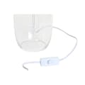 Miniatyrbild 3 av 4: Bordslampa DKD Home Decor Glas Transparent Vit Ljusgrå 30 x 30 x 54 cm (2 antal)