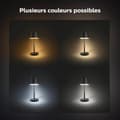 Miniatyrbillede 6 af 6: Bordlampe Philips Hvid Metal 220-240 V