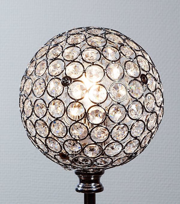 Snygg bordslampa med kristallprismor  2pack