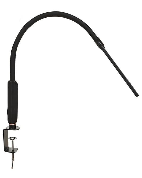 LED-gulvlampe Svart metall Syntetisk materiale Berøringsbryter Dimming Moderne industriell belysning Hjemmekontor