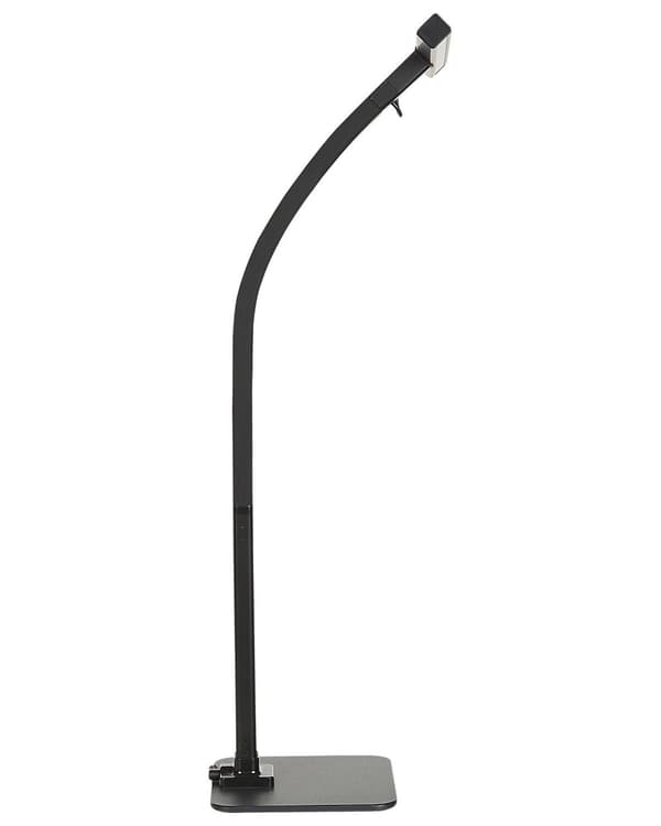 Bordlampe Svart Aluminium Syntetisk materiale 48 cm Dimmer Sensor 3 fargetemperaturer Justerbar skjerm Moderne design Kontor Skrivebord