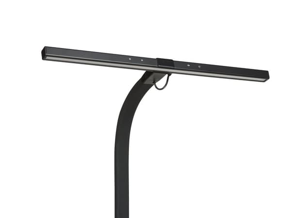 Bordlampe Svart Aluminium Syntetisk materiale 48 cm Dimmer Sensor 3 fargetemperaturer Justerbar skjerm Moderne design Kontor Skrivebord