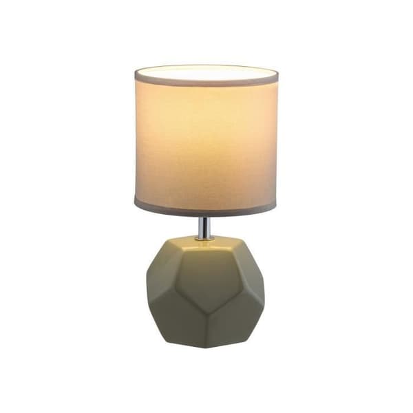 Galen modern bordslampa, Rabalux, E14 1X MAX 40W, grå