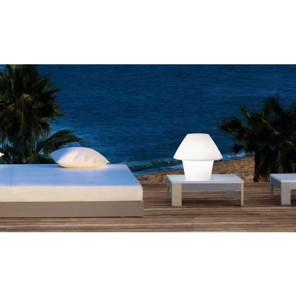 Bordslampa - Faro Barcelona - Versus-E - 15W - Vit - IP44