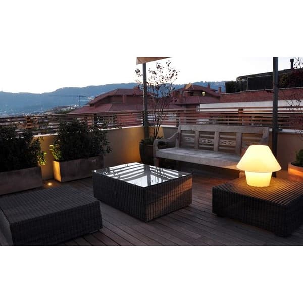 Bordslampa - Faro Barcelona - Versus-E - 15W - Vit - IP44