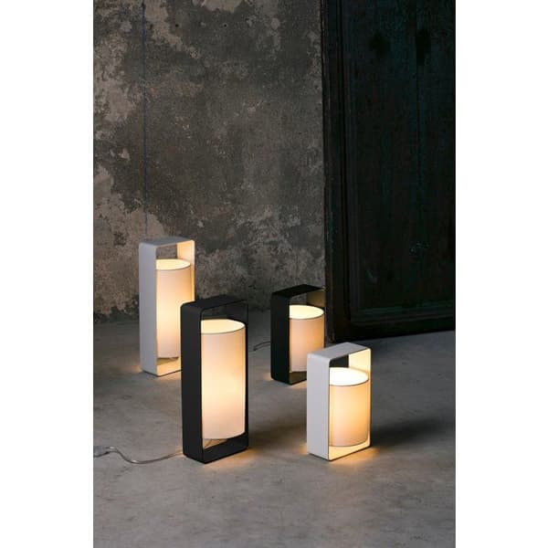 Vit Bordslampa Beige Skärm E27 20W -Lula P