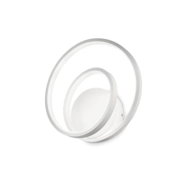 Swirl integrerad dekorativ LED-vägglampa Vit, 3000K