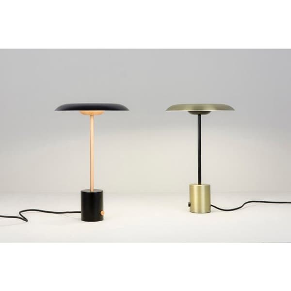 HOSHI - Guld/Svart LED bordslampa H40cm