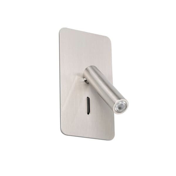 Vägglampa - FARO - Suau - Integrerad LED - Grå - Modern design