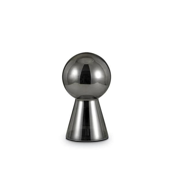 Ideal Lux - BIRILLO TL1 LITEN BORDSLAMPA RÖKT ' Grå
